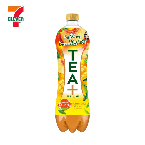 Trà Tea+ Ô Long Đào Nhiệt Đới Chai 1L Tea Plus | Giao gấp từ 7-Eleven ...