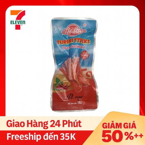 Thanh Surimi Xé Yohot Vị Cay 14g YOHOT | Giao gấp từ 7-Eleven gần